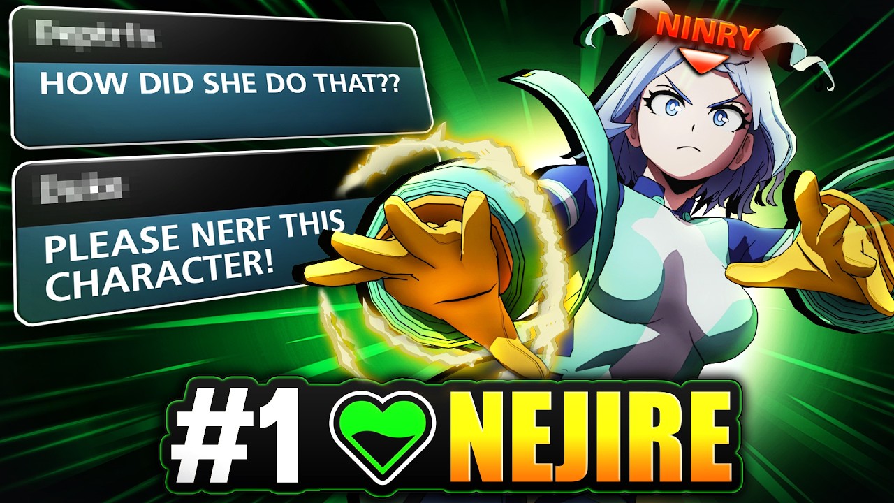 What The #1 Support Nejire Player Looks Like! (40 KO's TOTAL) My Hero Ultra Rumble
