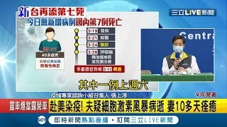 今再+0但增加1例死亡案例國內總計7死！ 40多歲男接葉克膜搶救47天母親節病逝｜【LIVE大現場】20200511｜三立新聞台
