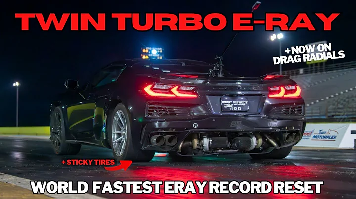Twin Turbo E-Ray C8 Corvette Goes FASTER (world record holder)