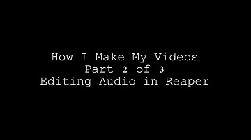 How I Make Drum Cover Videos - Part 2 (Reaper)