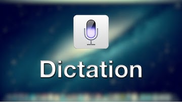 OS X Mountain Lion: Dictation