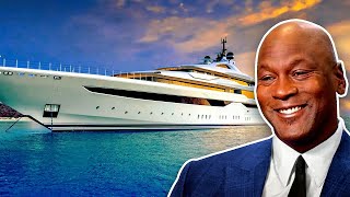 Michael Jordan's $75 Million Yacht w/ Basketball Court