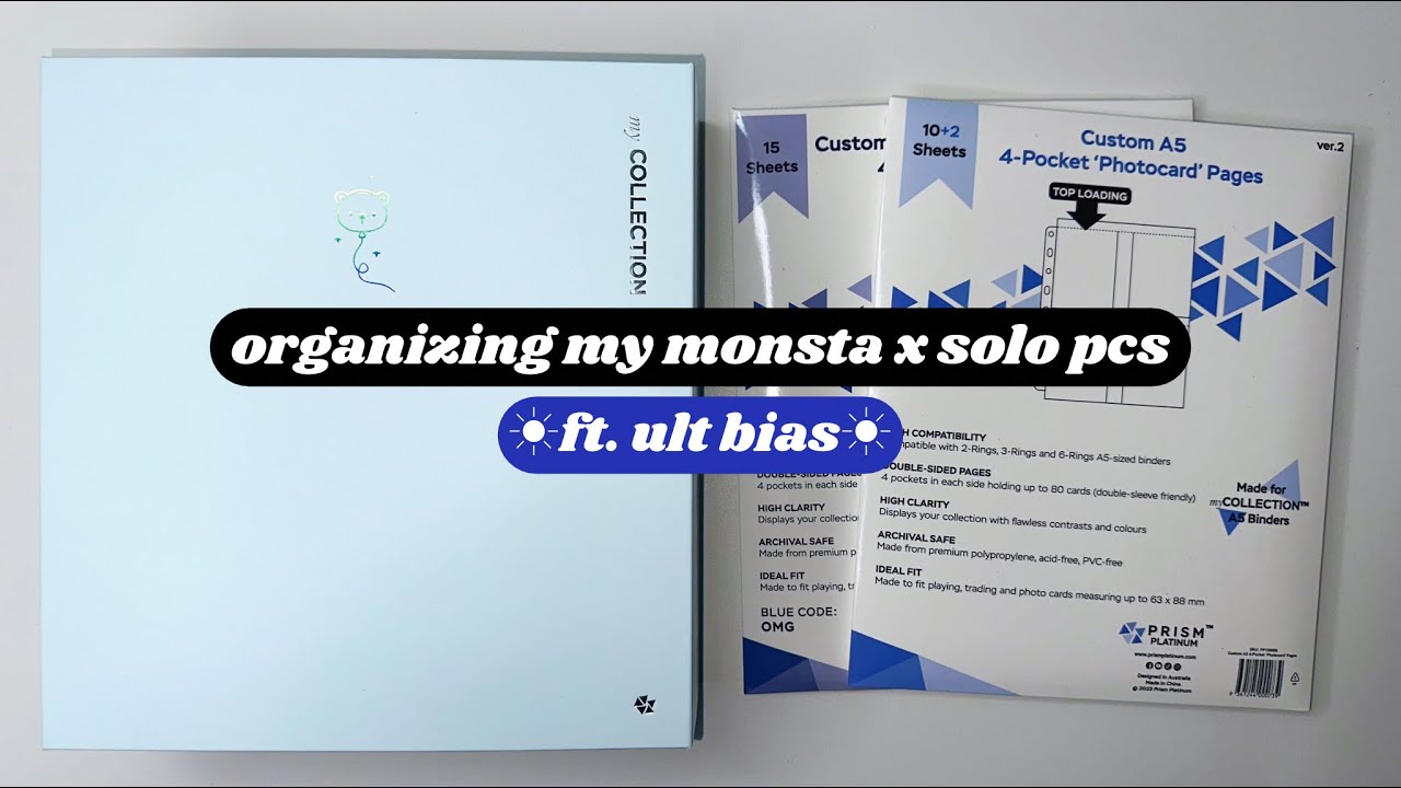 ☼ организация моих сольных ПК monsta x ☀︎ ft. ult bias ☼