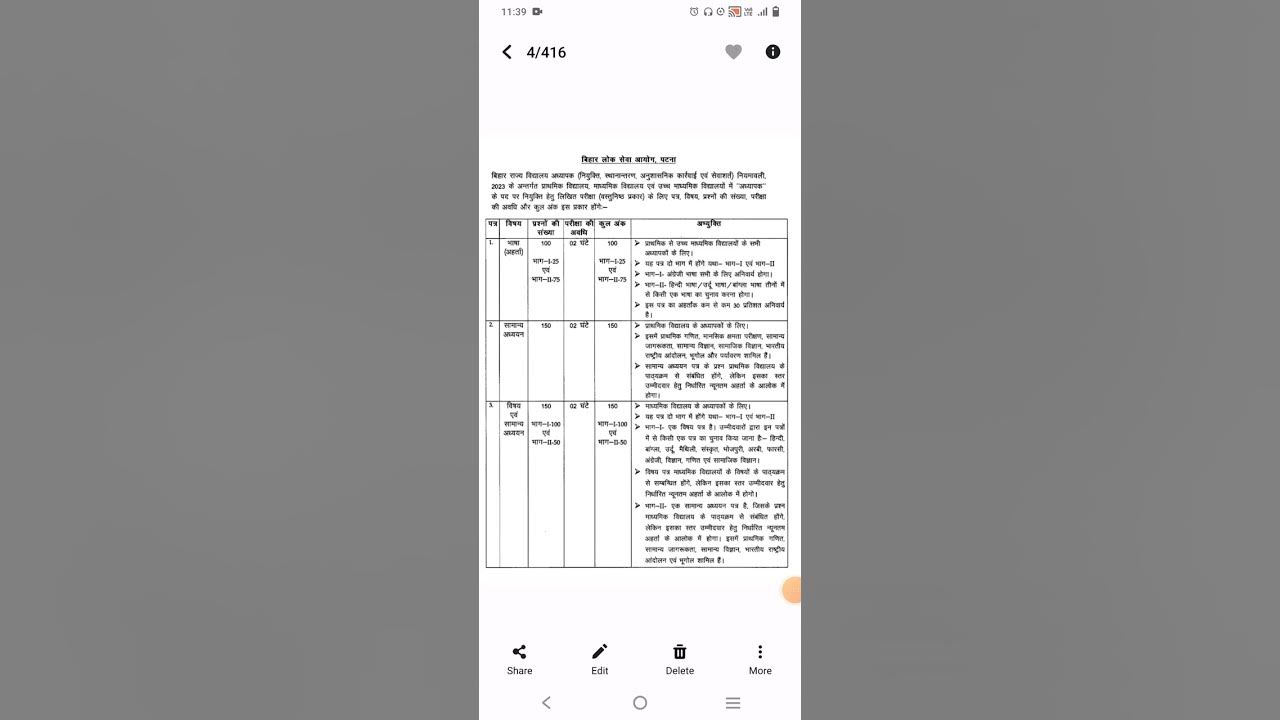Bihar teacher vacancy syllabus YouTube