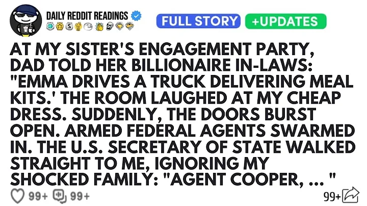 MY SISTER'S ENGAGEMENT PARTY, DAD TOLD HER BILLIONAIRE IN-LAWS ALISHA DRIVES A TRUCK DELIVERING MEAL