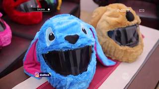 SALIHA - Dibalik Pembuatan Cover Helm Elmo and Friends yang Viral