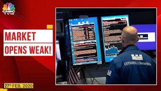 Opening Bell: Sensex, Nifty Lower For Fifth Straight Session | February 27, 2020