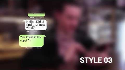 Text Messages After Effects Template