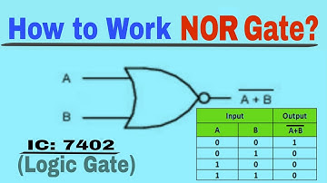 How to Work NOR Gate?....in Bengali #Logic_Gate