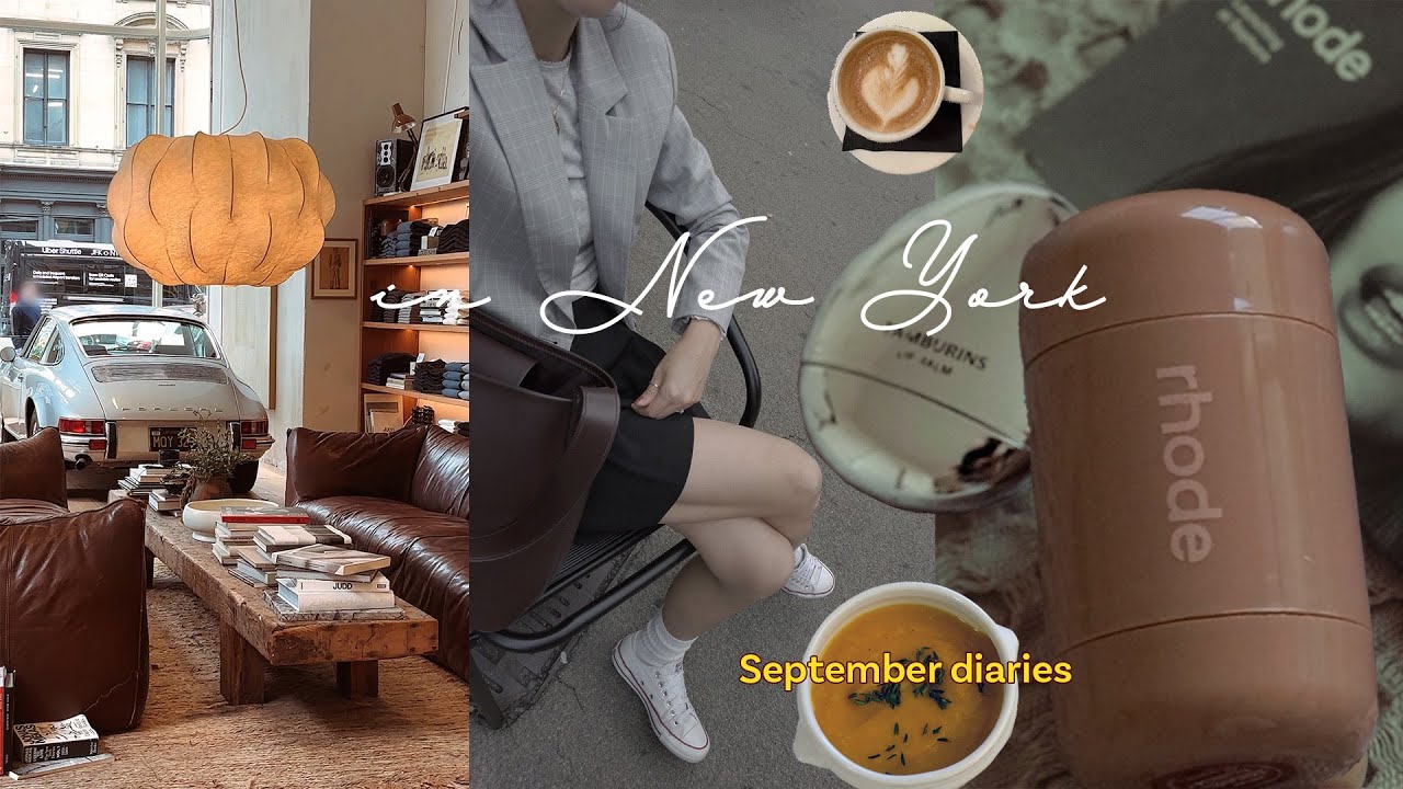 Fall in New York | Rhode new cosmetic, Buck Mason, Clean & Comfort Eating, Anniversary Dinner Date