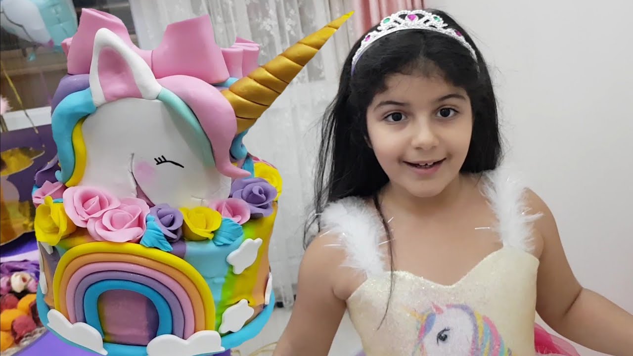 PARTİ Pastamızı Kesiyoruz Unicorn lu Pasta Kardeşler Tv YouTube