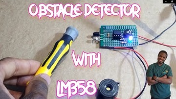 IR Proximity Sensor | Obstacle Detector circuit | LM358 Op-Amp Projects #lm358