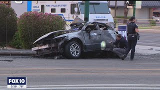 Teen drivers were street racing before crash that killed 4 in north Phoenix: police