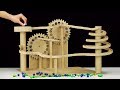 DIY Endless Marble Machine with Twisted Race Track