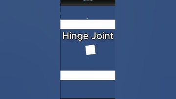 Hinge Joint in Unity Engine. #shorts