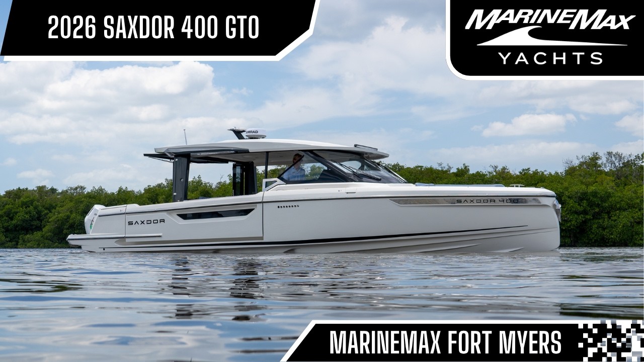 2026 Saxdor 400 GTO MarineMax Fort Myers