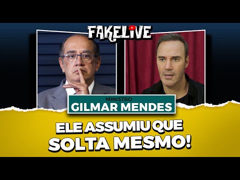 GILMAR MENDES - ELE PRENDEU O MOTIVO! OU SOLTOU? - DIOGO PORTUGAL FAKELIVE
