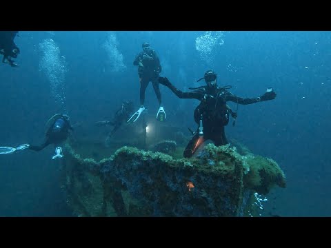 Image du reportage Plongée sur l'épave de l'Alcyone à Moriani (Kingkazma)