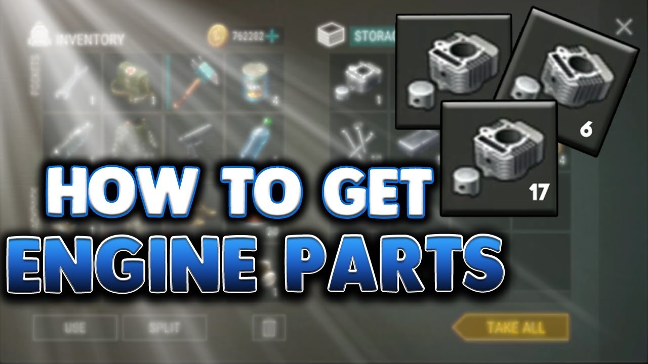 How to get Engine  parts in Last  day  on earth  YouTube