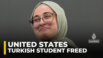 Turkish student freed from US detention after co-authoring Gaza opinion piece