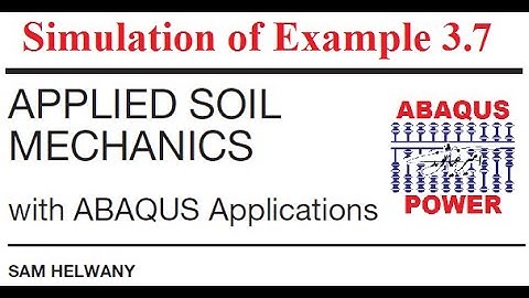 APPLIED SOIL MECHANICS  Example 3.7