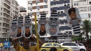 Millions protest against gov't in Brazil
