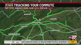 Interstate 81 crash back-up