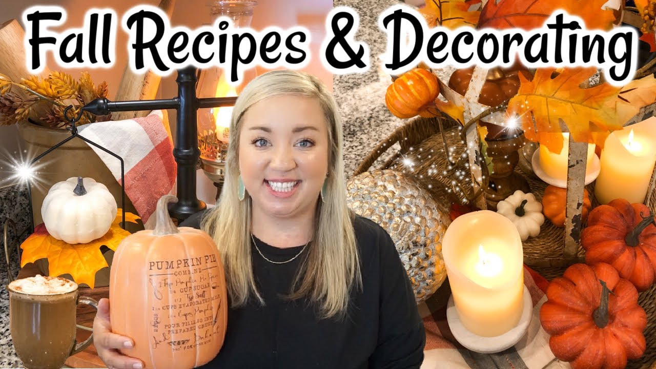 FALL RECIPES AND DECORATING | COZY FALL KITCHEN DECOR | BREAKFAST ...