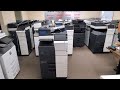 How to remove and replace the transfer belt unit on a konica Minolta BizHub c458