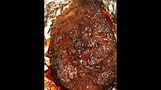 Brisket Smoked on the Pit Barrel Cooker
