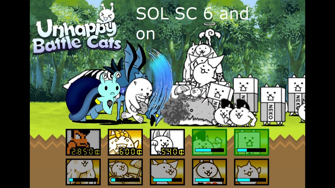 Unhappy Battle Cats New Update and Story of Legend progress