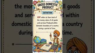 GDP DEFINITION IN 20 SECONDS 📈🔥 MUST KNOW! ↓ FULL VIDEO LINK