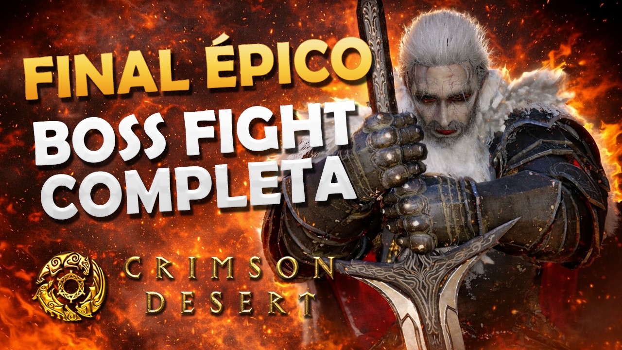 FINAL ÉPICO! BOSS FIGHT COMPLETA em Crimson Desert - YouTube
