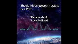 Should I do a research masters or a PhD?