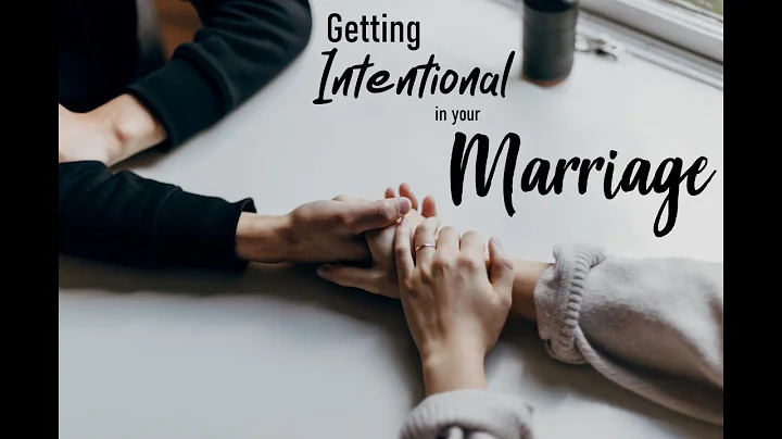 Restore: Getting Intentional in your Marriage