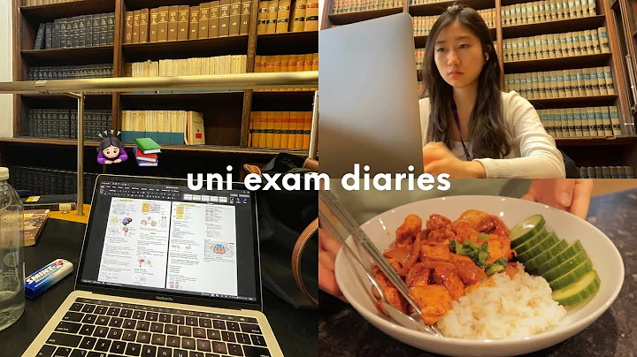 london student diaries | week before uni finals, l...