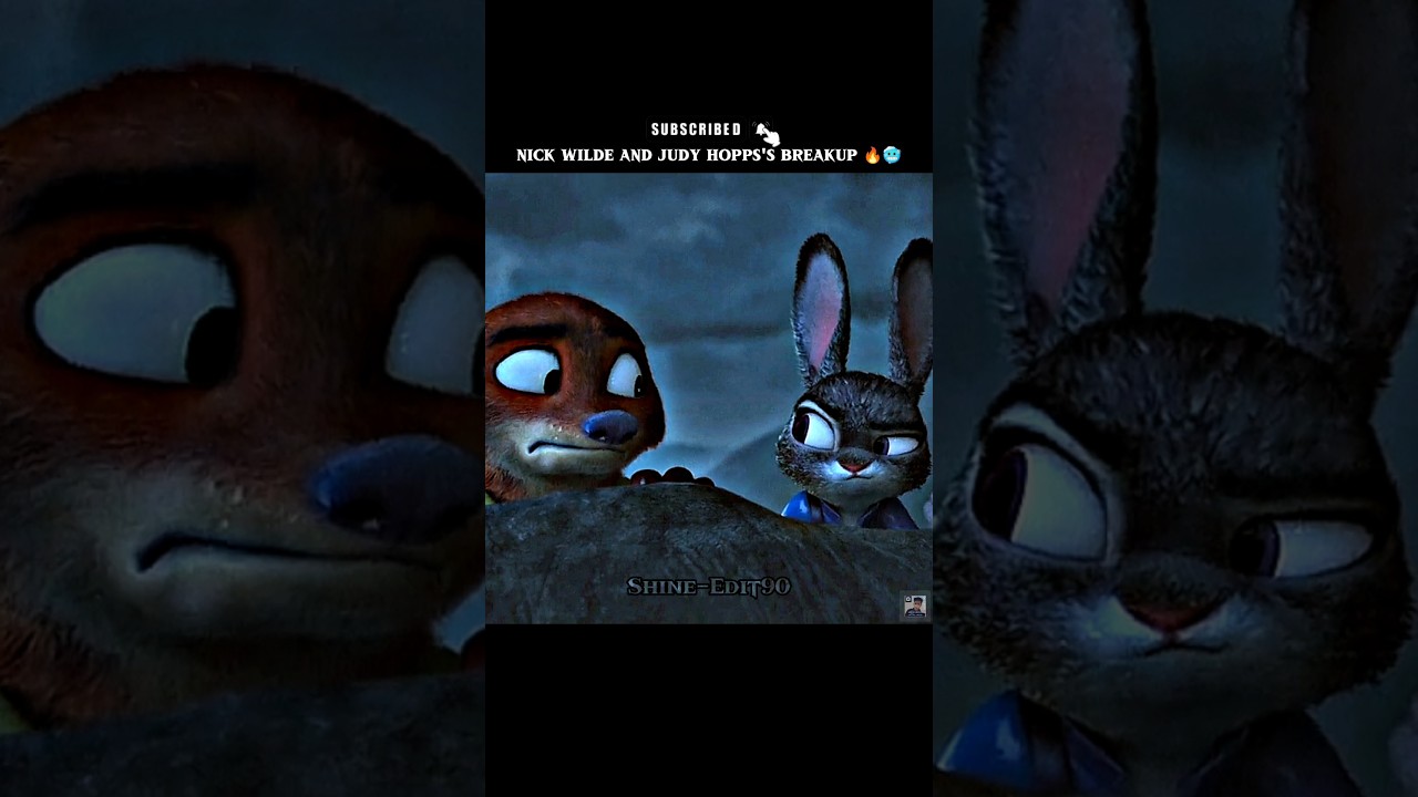 Nick Wilde & Judy Hopps are in the wrong place 🔥🥶 | Zootopia Edit | #edit #shorts @Shine-Edit90