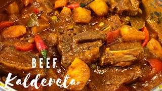 How to make Beef  Kaldereta Recipe/Easy to make Beef Caldereta Recipe/Get Cookin'