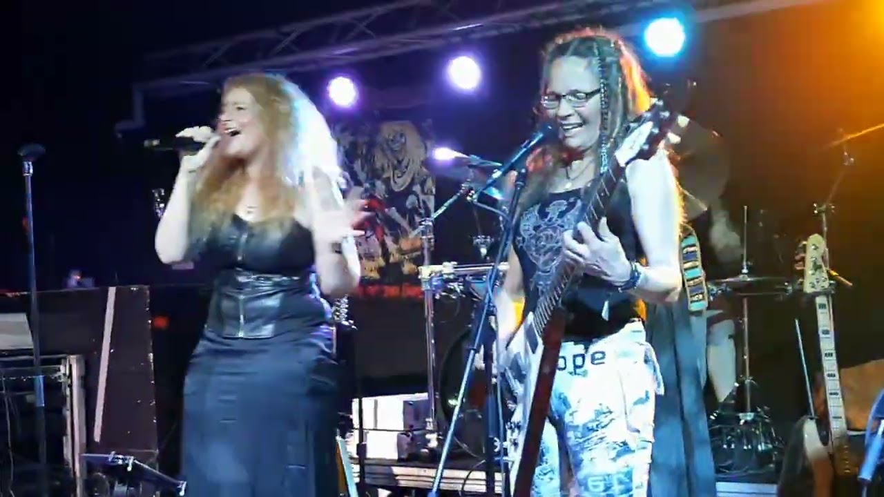 IRON MAIDEN Cover - FEAR OF THE DUCK live / Bad Friedrichshall (Germany)