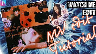 How to (kpop) TXT MV edits | PICSART 🐡 screenshot 2