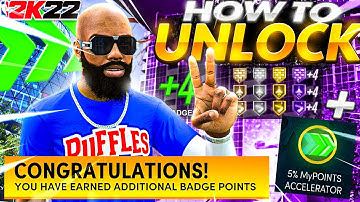 NBA 2K22 - How To Get 4 Extra Badge Points & MyPoints Accelerator For Next-Gen | iPodKingCarter