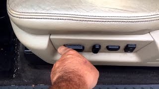 How to fix a stuck seat switch