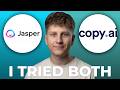 Jasper vs Copy ai for Marketing Copy - Which is Better?