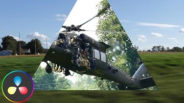 Triangle iris transition l Davinci Resolve 20