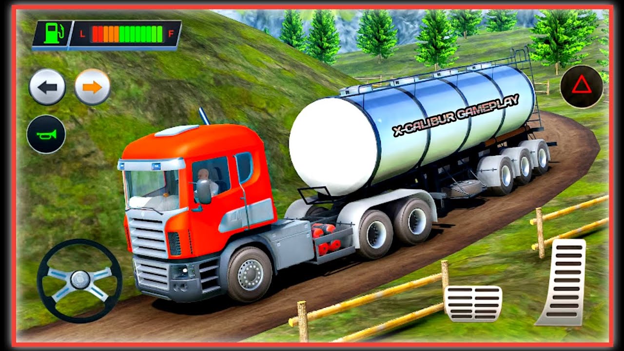 Oil Tanker Truck Driver Games🛢️Truck Simulator Games 🚚Android/iOS Gameplay