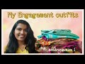 My engagement outfits  wedding series1  chandu and kishu  outfit ideas