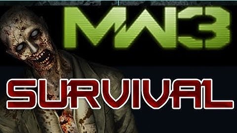 Survival - Modern Warfare 3 - Survival aka Zombie Mode! (MW3 Spec-Ops Survival Mode)