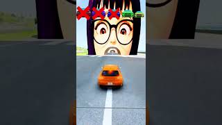 Big and Small Car vs Zoey - BeamNG.Drive
