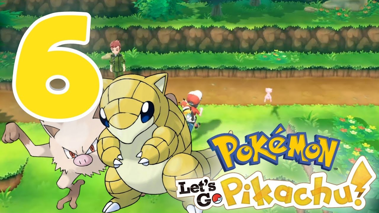 Sandan Und Menki 6 Pokemon Lets Go Pikachu Youtube