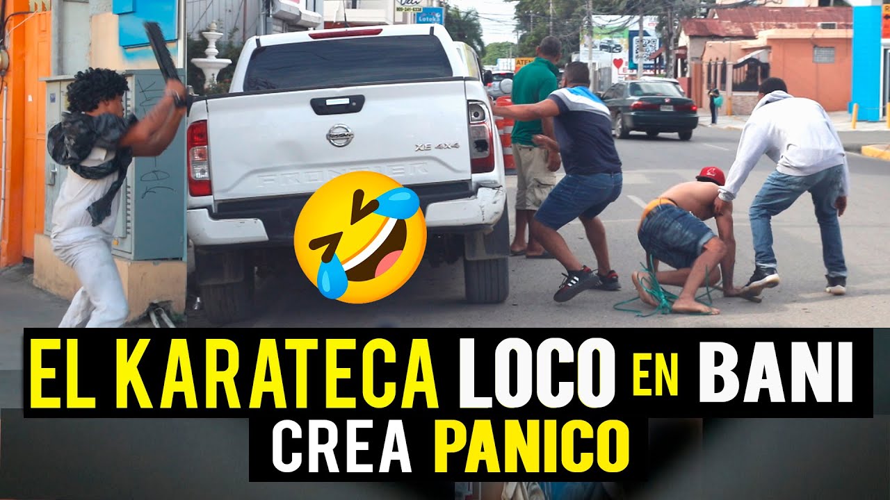 KARATECA LOCO   ARMA TREMENDO JUIDERO EN BANI